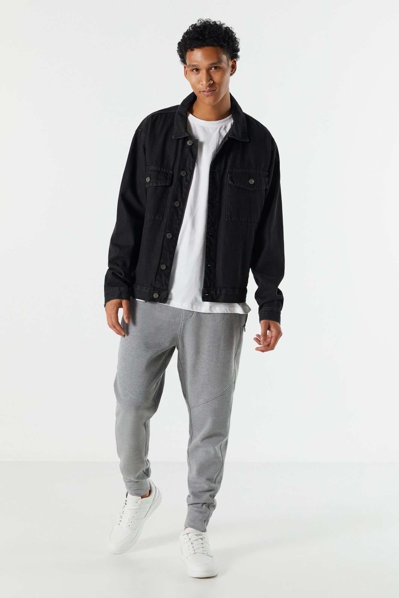 Fleece Zip Pocket Jogger sold by Urban Planet product image thumbnail 2