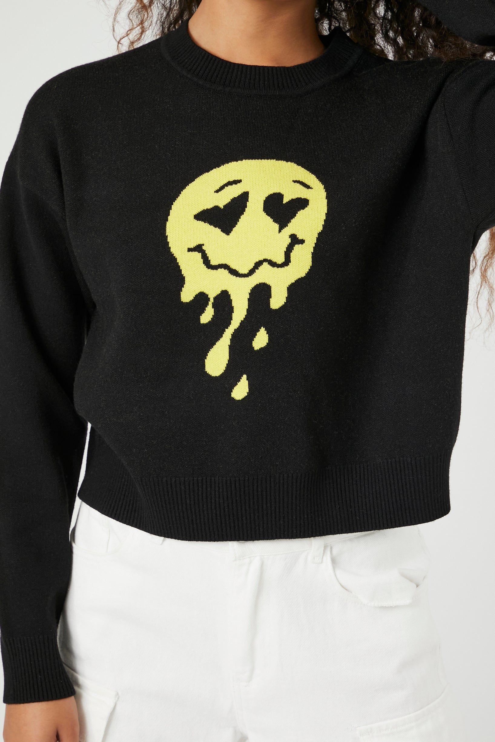 Chandail à imprimé Smiley fondant sold by Urban Planet product image thumbnail 5