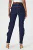 Jean cargo ajusté à taille haute sold by Urban Planet