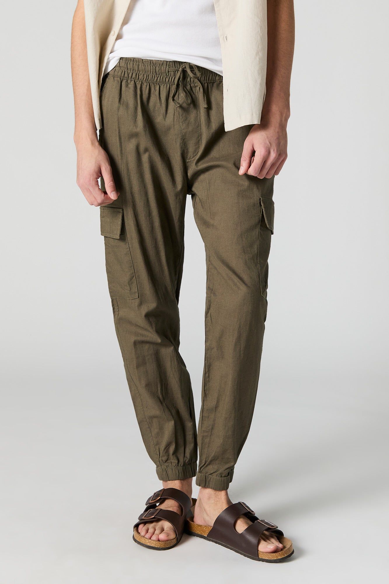 Linen Cargo Jogger sold by Urban Planet product image thumbnail 4