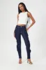 Jean cargo ajusté à taille haute sold by Urban Planet
