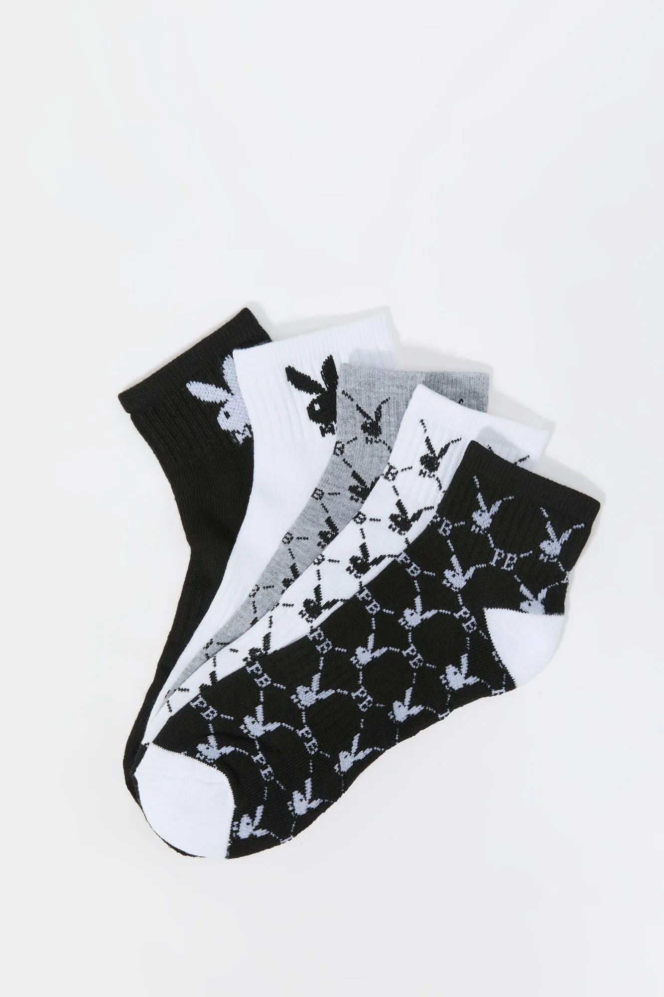 Playboy Ankle Socks (5 Pack) sold by Urban Planet