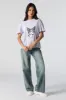 Purple Kuromi Graphic Boyfriend T-Shirt sold by Urban Planet