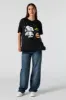 T-shirt de coupe garçonne à imprimé Snoopy Halloween sold by Urban Planet