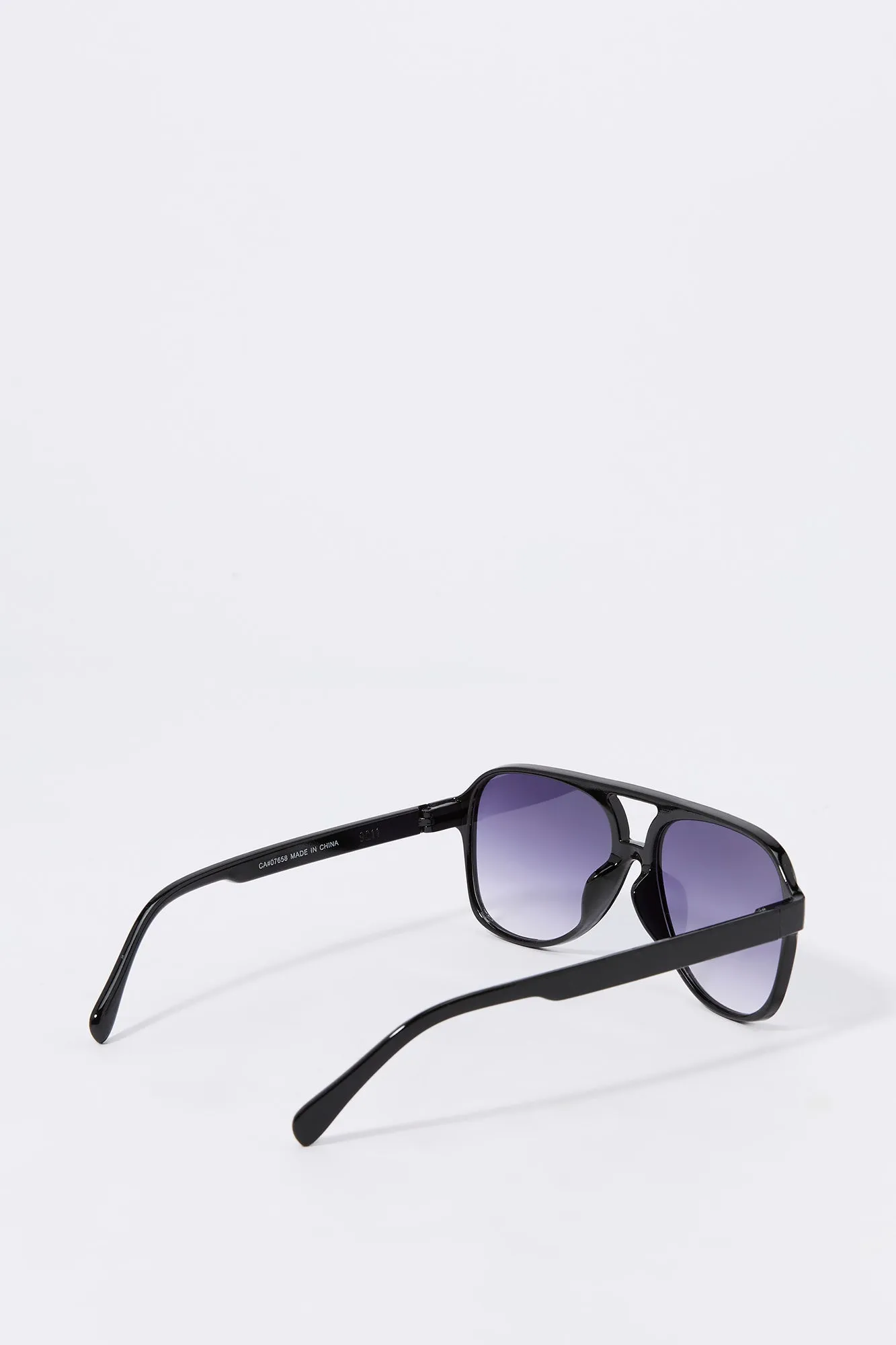 Black Aviator Sunglasses sold by Urban Planet product image thumbnail 3
