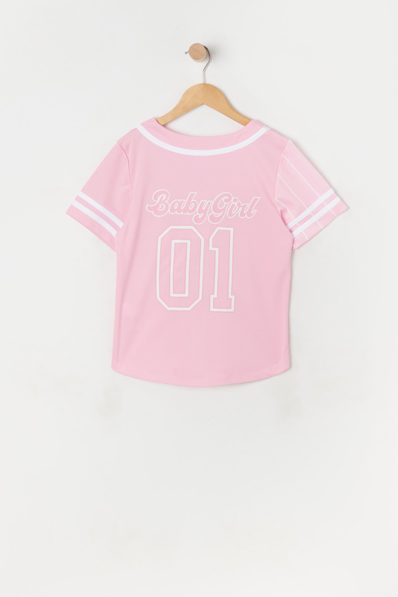 Girls Baby Girl Baseball Jersey sold by Urban Planet product image thumbnail 2