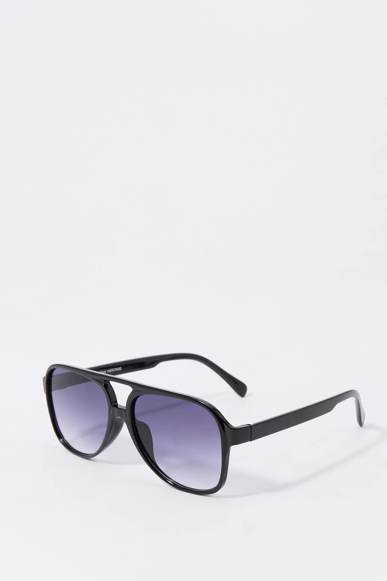 Black Aviator Sunglasses sold by Urban Planet product image thumbnail 2