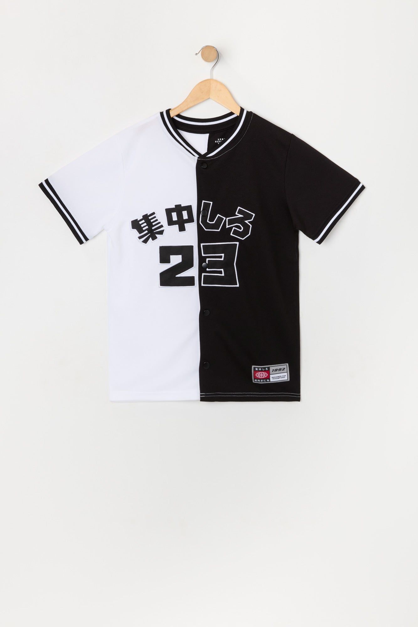 Boys Reckless Embroidered Varsity Jersey sold by Urban Planet product image thumbnail 3