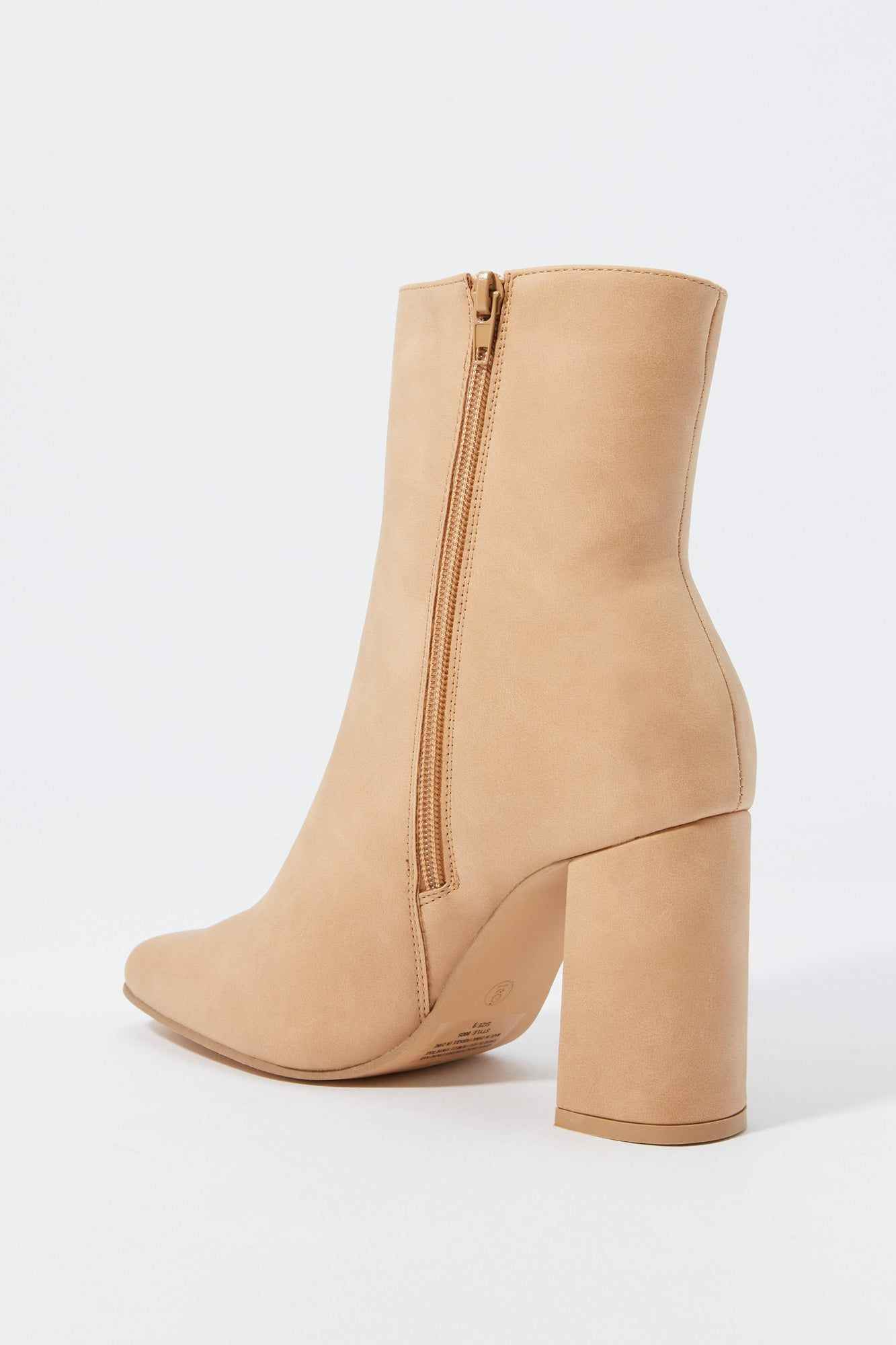 Faux-Suede Heeled Boot sold by Urban Planet product image thumbnail 3