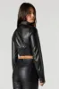 Haut corset boutonné en similicuir sold by Urban Planet