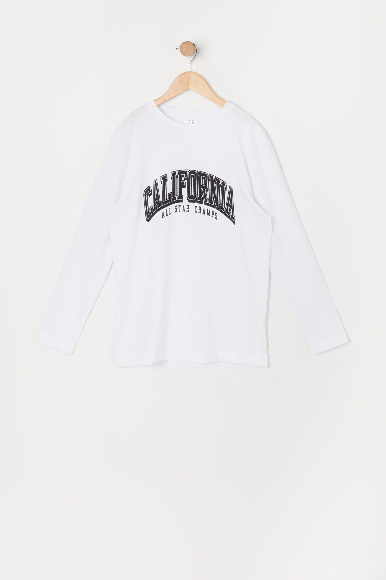 Boys California Graphic Long Sleeve Top sold by Urban Planet