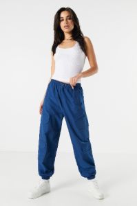 Nylon Multi Pocket Cargo Jogger sold by Urban Planet