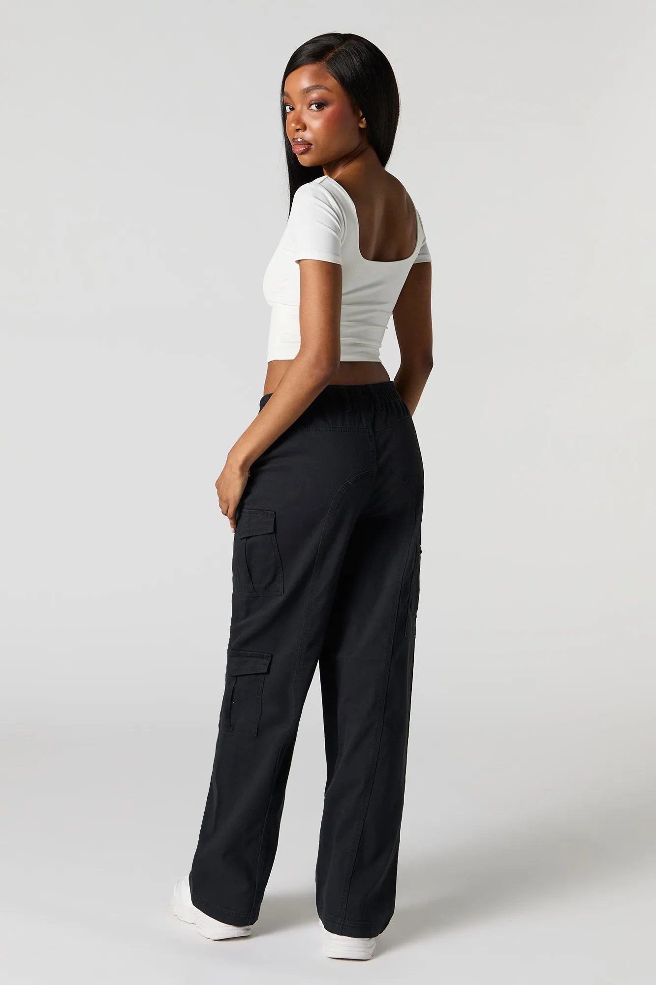 3 Pocket Straight Leg Cargo Pant sold by Urban Planet product image thumbnail 3