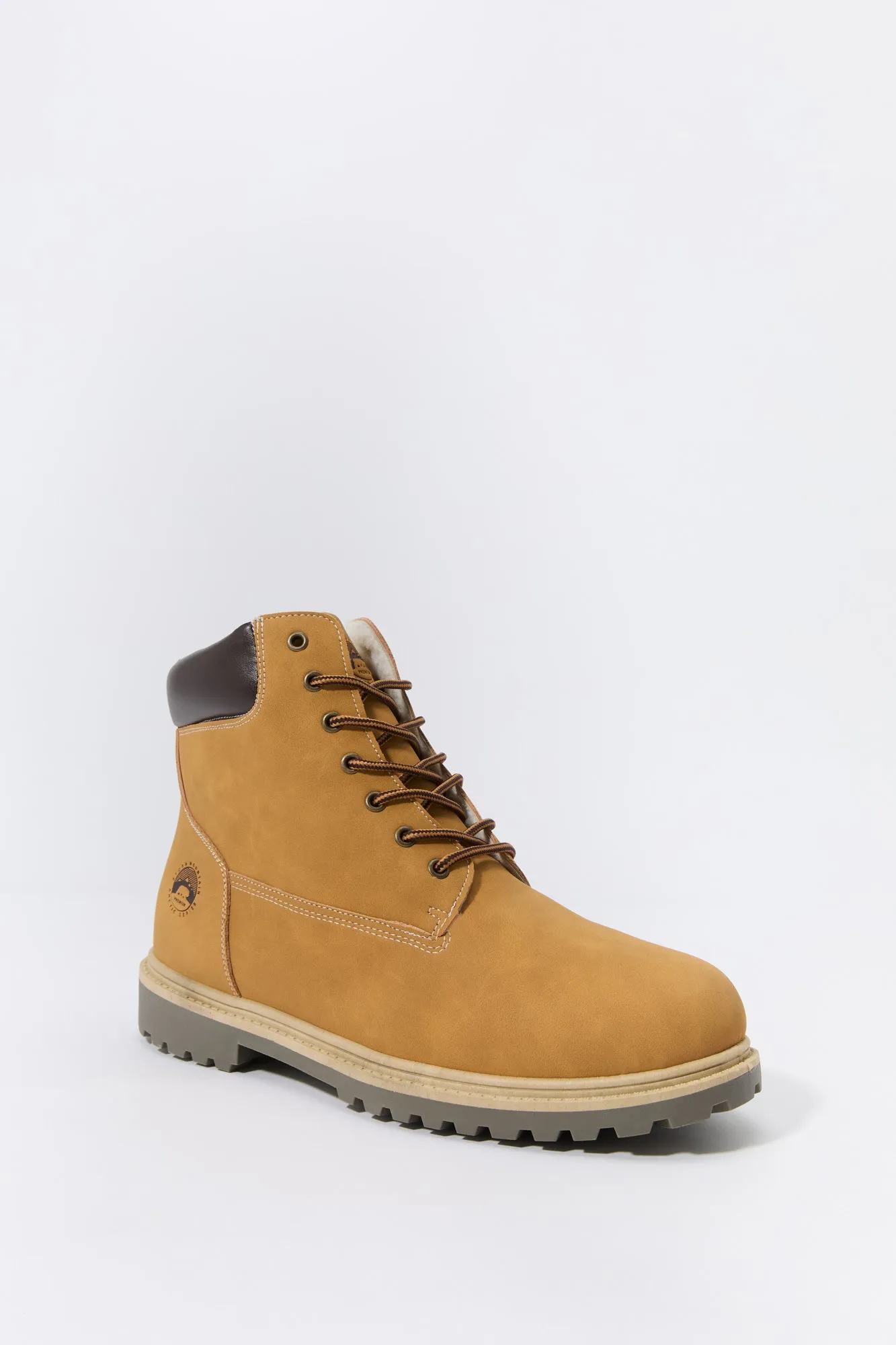 Faux Fur Lined Lace Up Boot sold by Urban Planet product image thumbnail 2