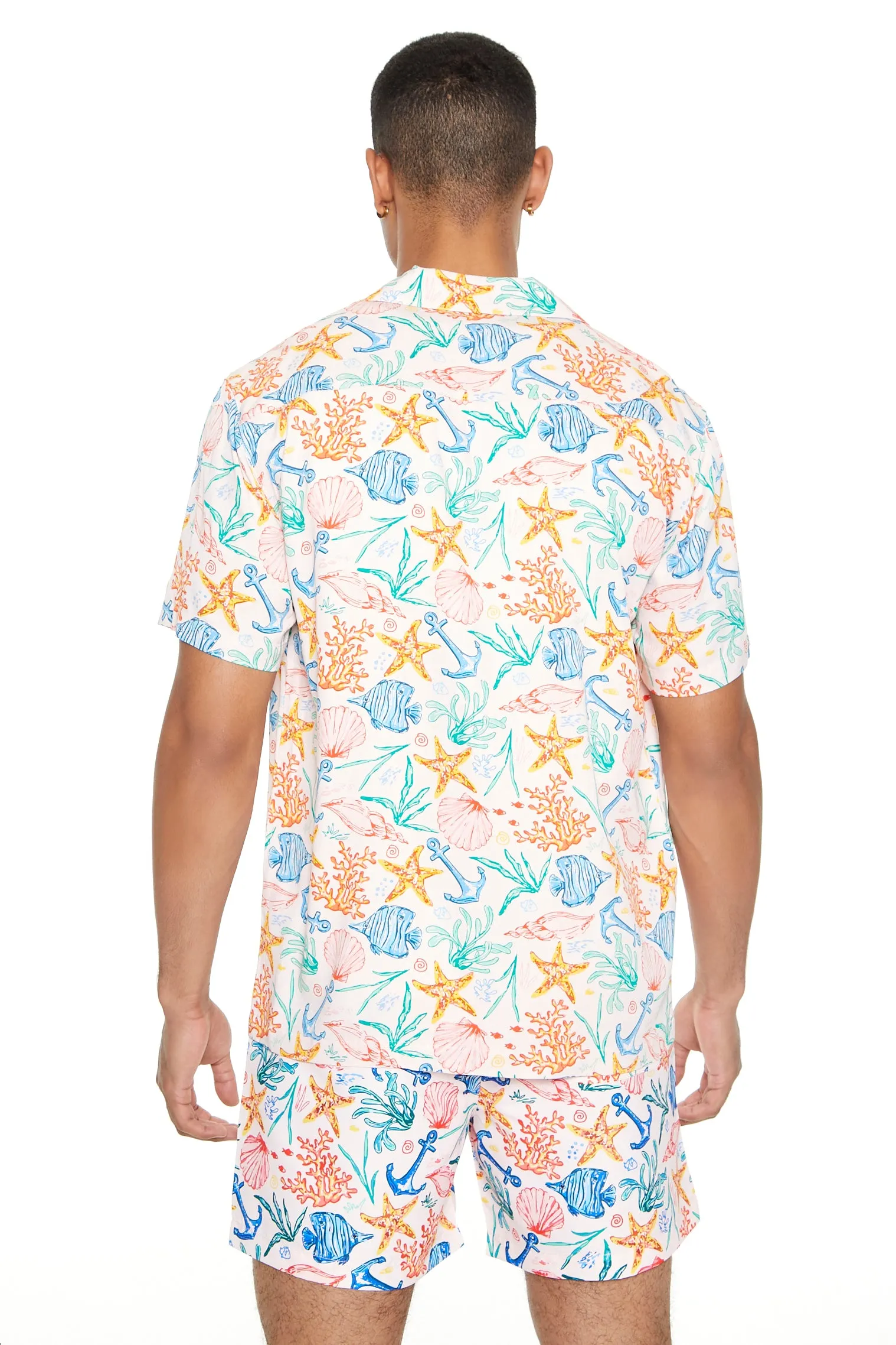 Haut boutonné à imprimé Océan sold by Urban Planet product image thumbnail 2