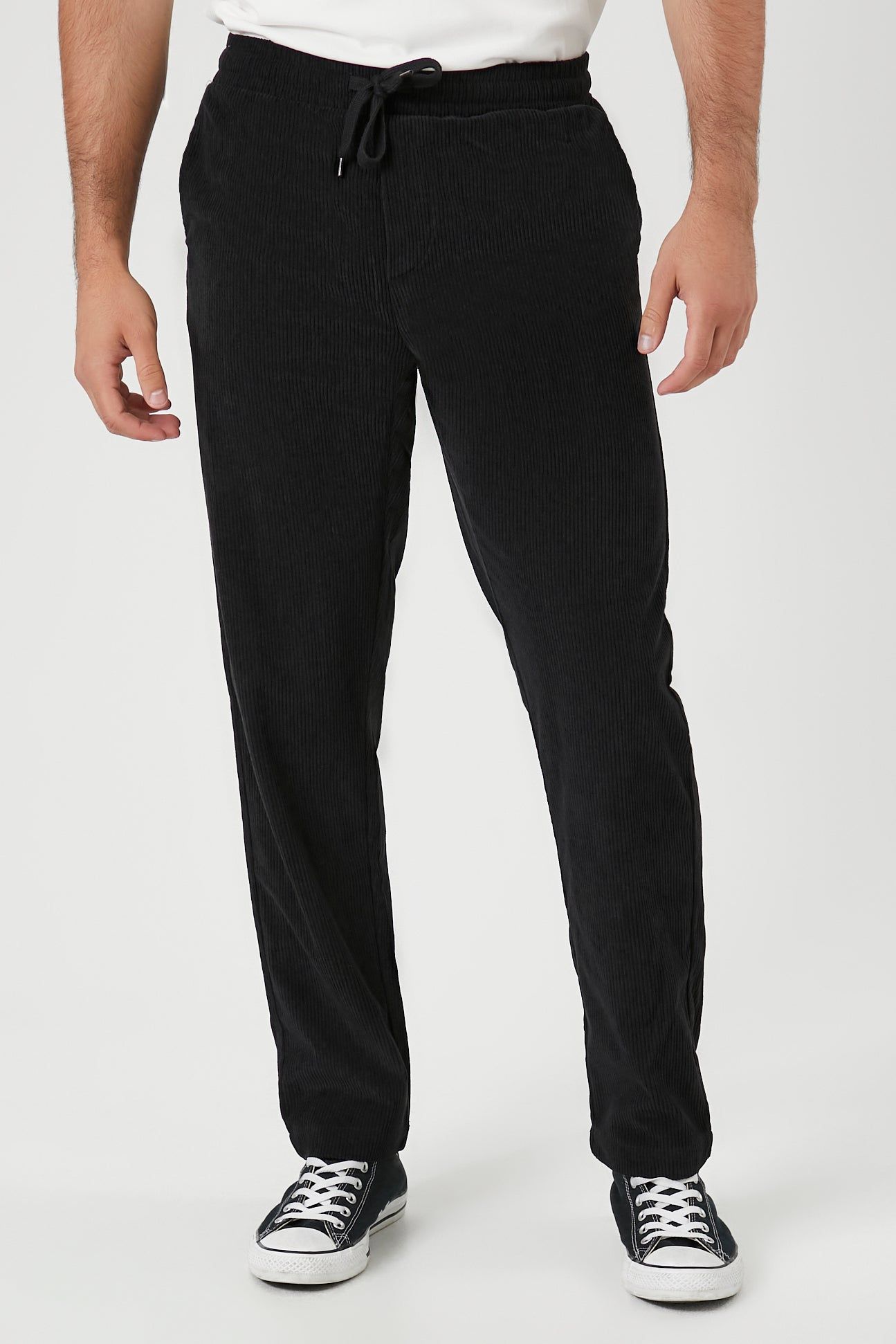 Pantalon en velours côtelé avec taille coulissante sold by Urban Planet product image thumbnail 4