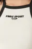Camisole courte à imprimé Paris Sport Club sold by Urban Planet