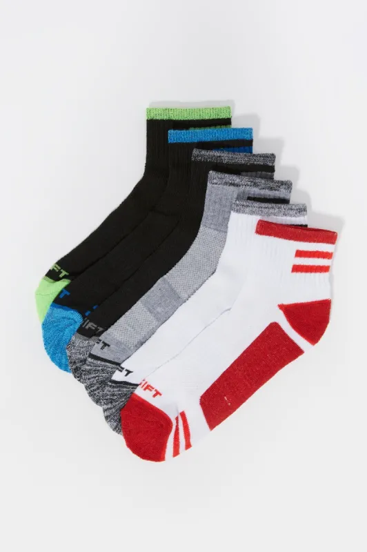 Colour Pop Ankle Socks (6 Pack) sold by Urban Planet