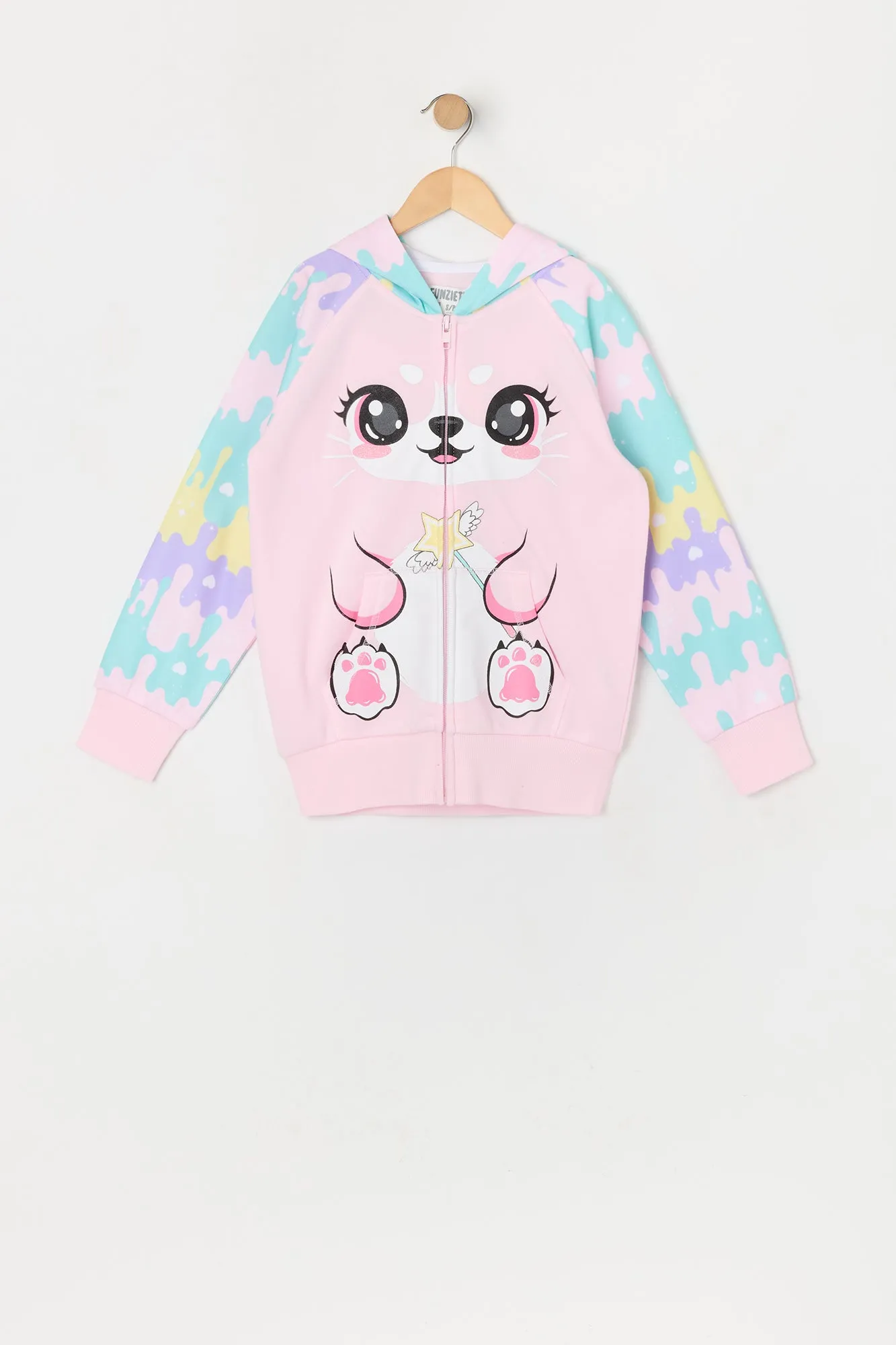 Girls Fairy Unicorn Character Hoodie sold by Urban Planet