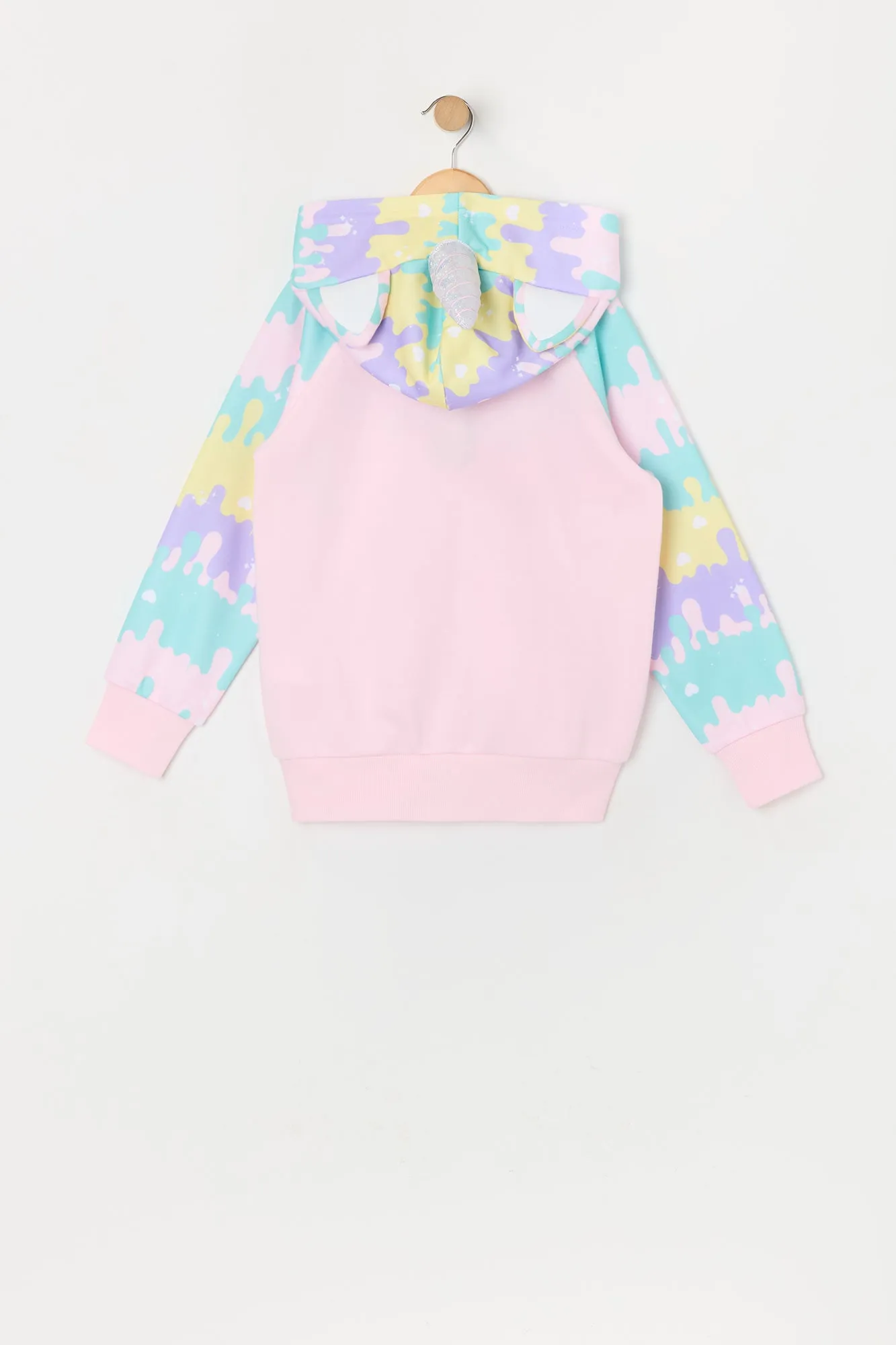 Girls Fairy Unicorn Character Hoodie sold by Urban Planet product image thumbnail 2