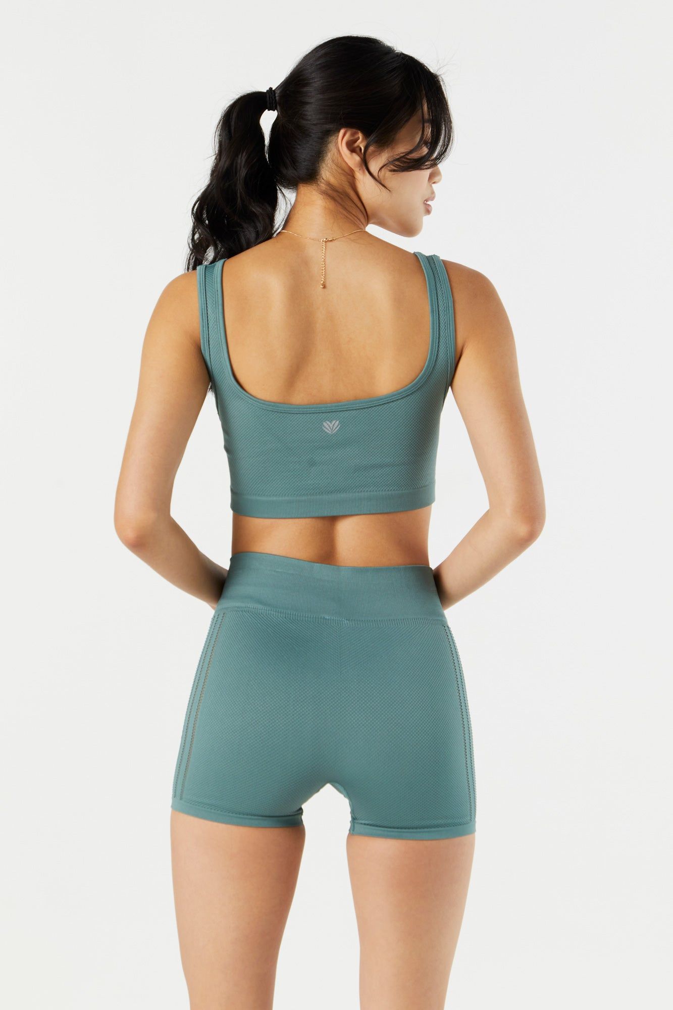Soutien-gorge de sport coussiné sans couture texturé sold by Urban Planet product image thumbnail 13