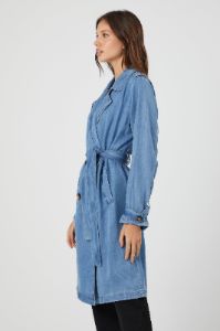 Trench en denim avec ceinture sold by Urban Planet