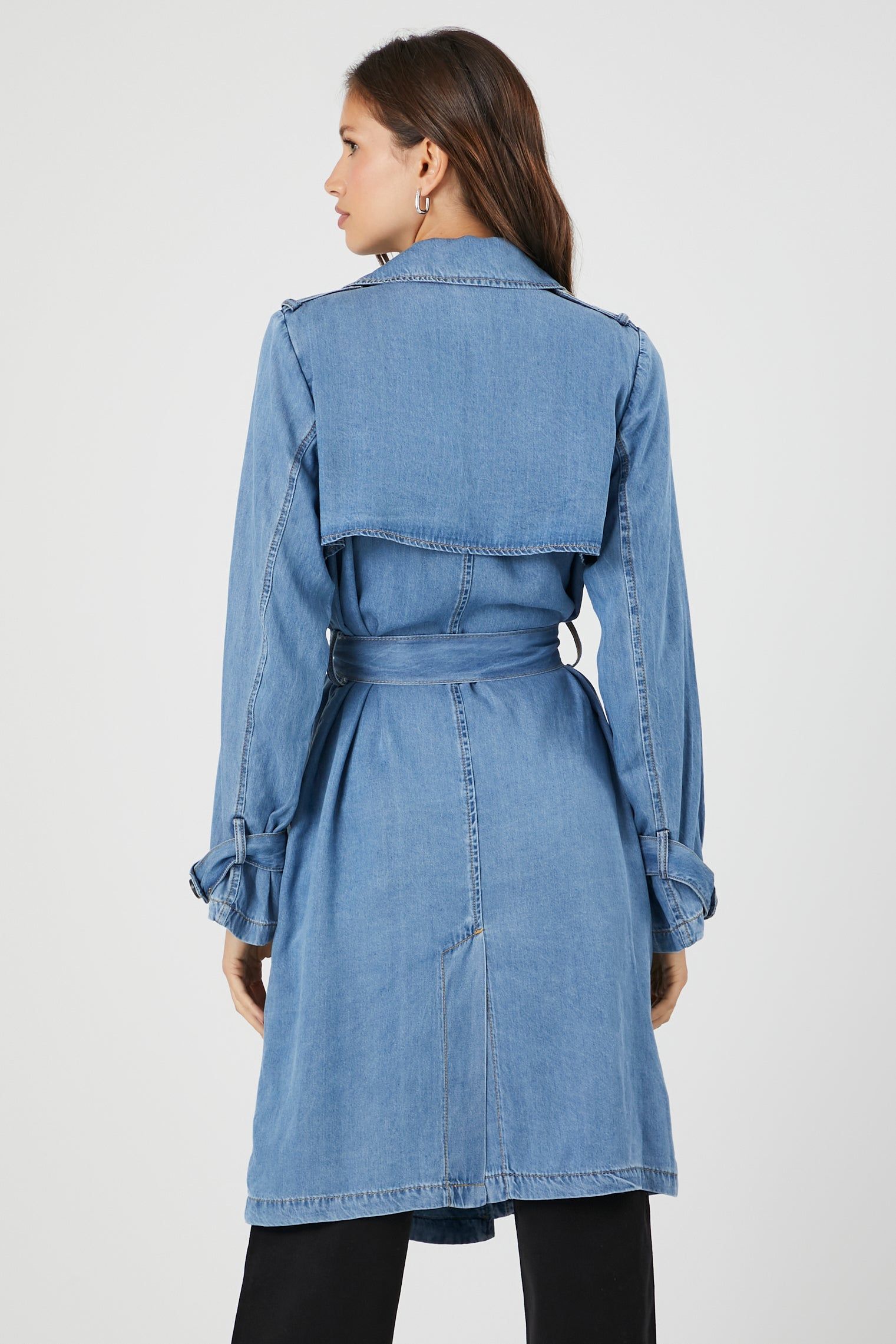 Trench en denim avec ceinture sold by Urban Planet product image thumbnail 2