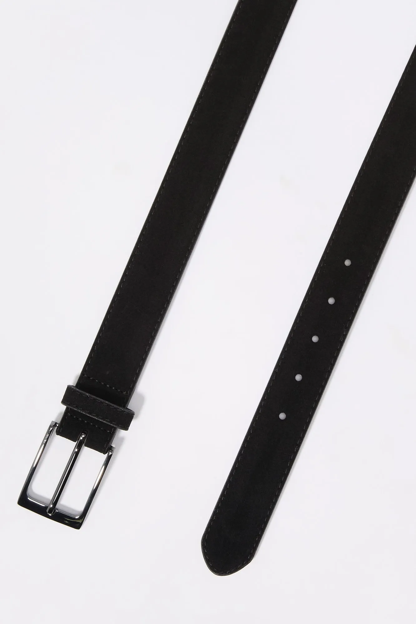 Faux Suede Square Buckle Belt sold by Urban Planet product image thumbnail 2