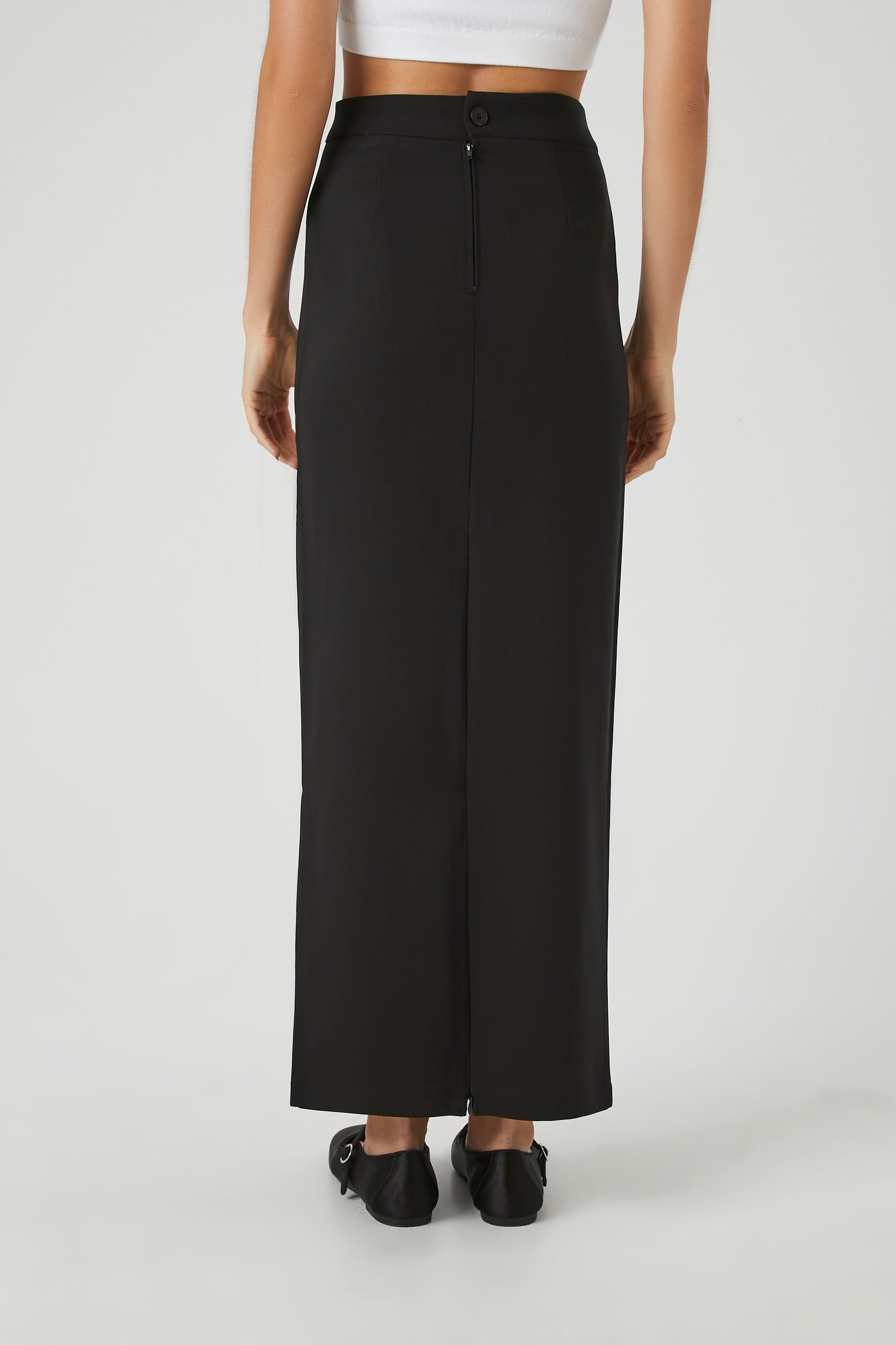 Zip-Slit Maxi Skirt sold by Urban Planet product image thumbnail 3