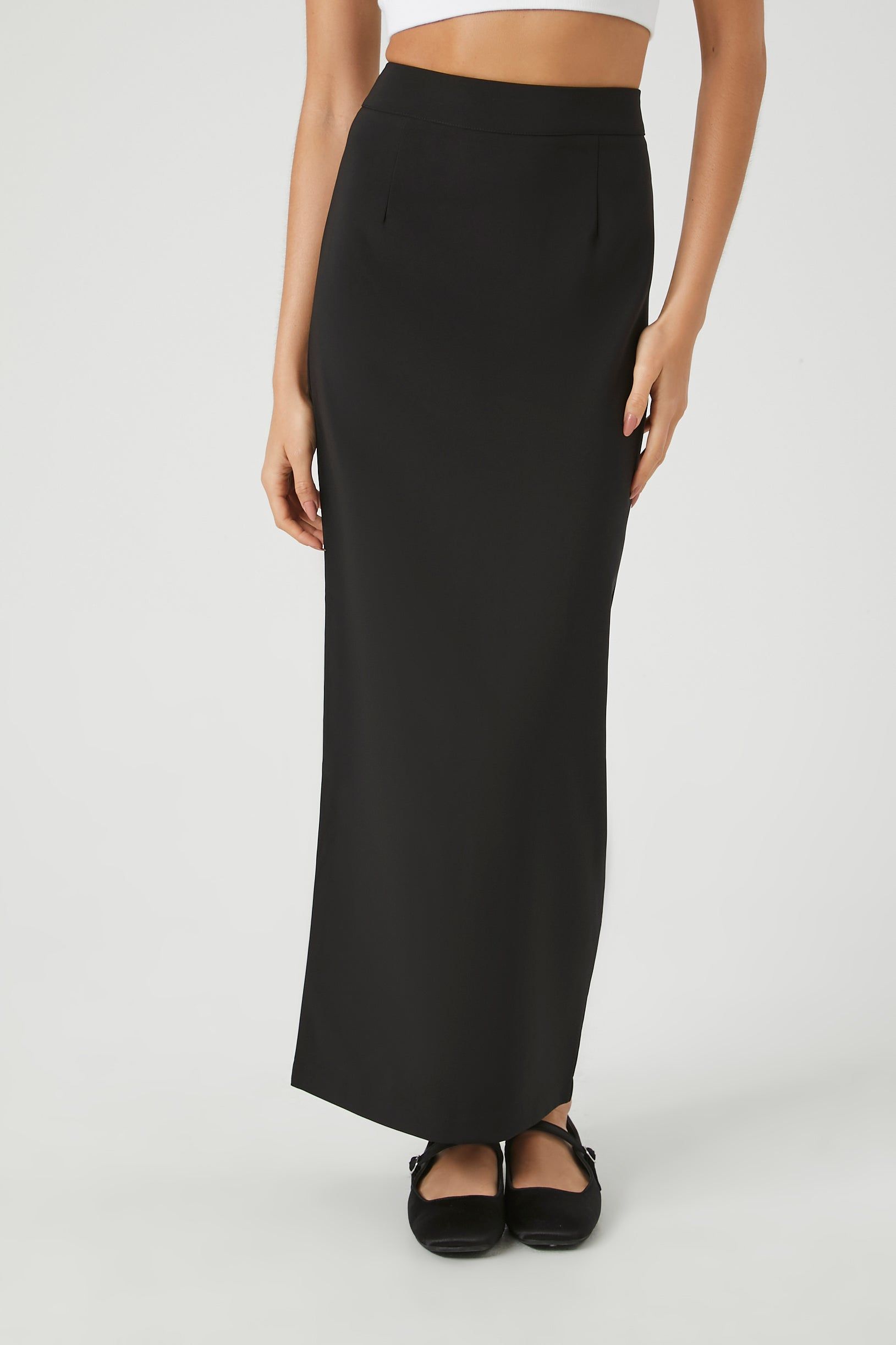 Zip-Slit Maxi Skirt sold by Urban Planet product image thumbnail 2