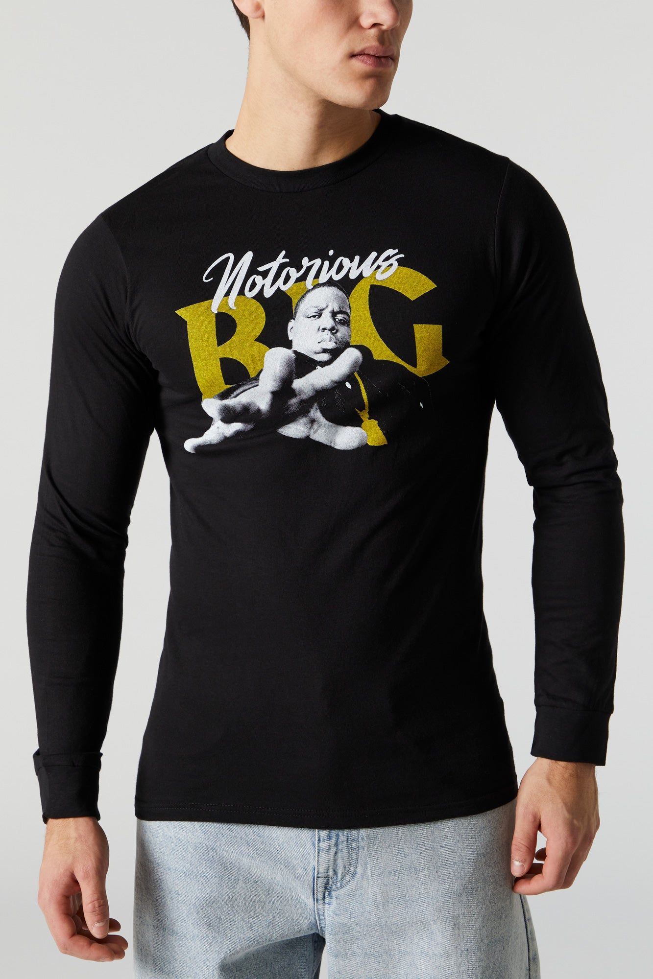 Notorious BIG Graphic Long Sleeve Top sold by Urban Planet product image thumbnail 4