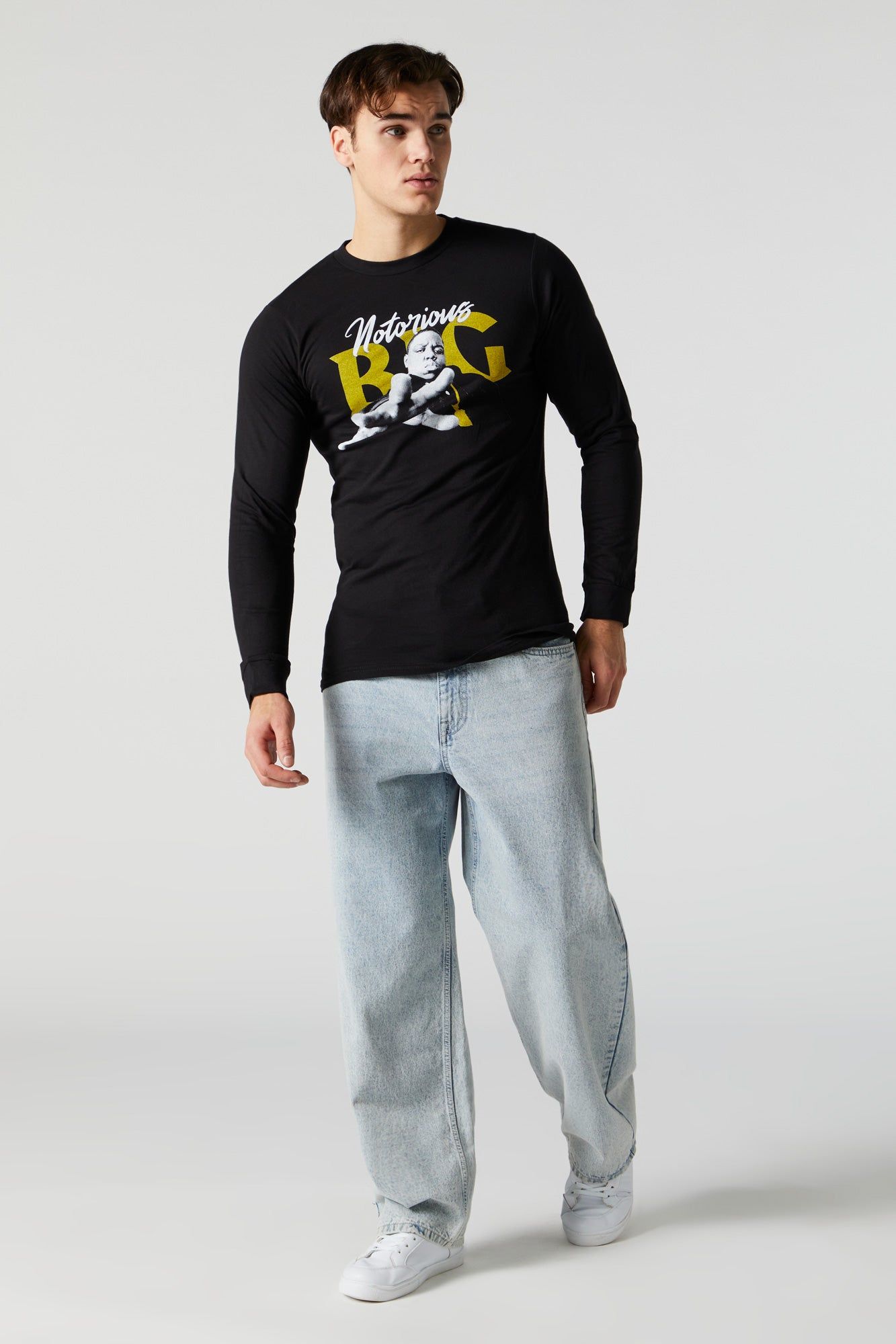 Notorious BIG Graphic Long Sleeve Top sold by Urban Planet product image thumbnail 3