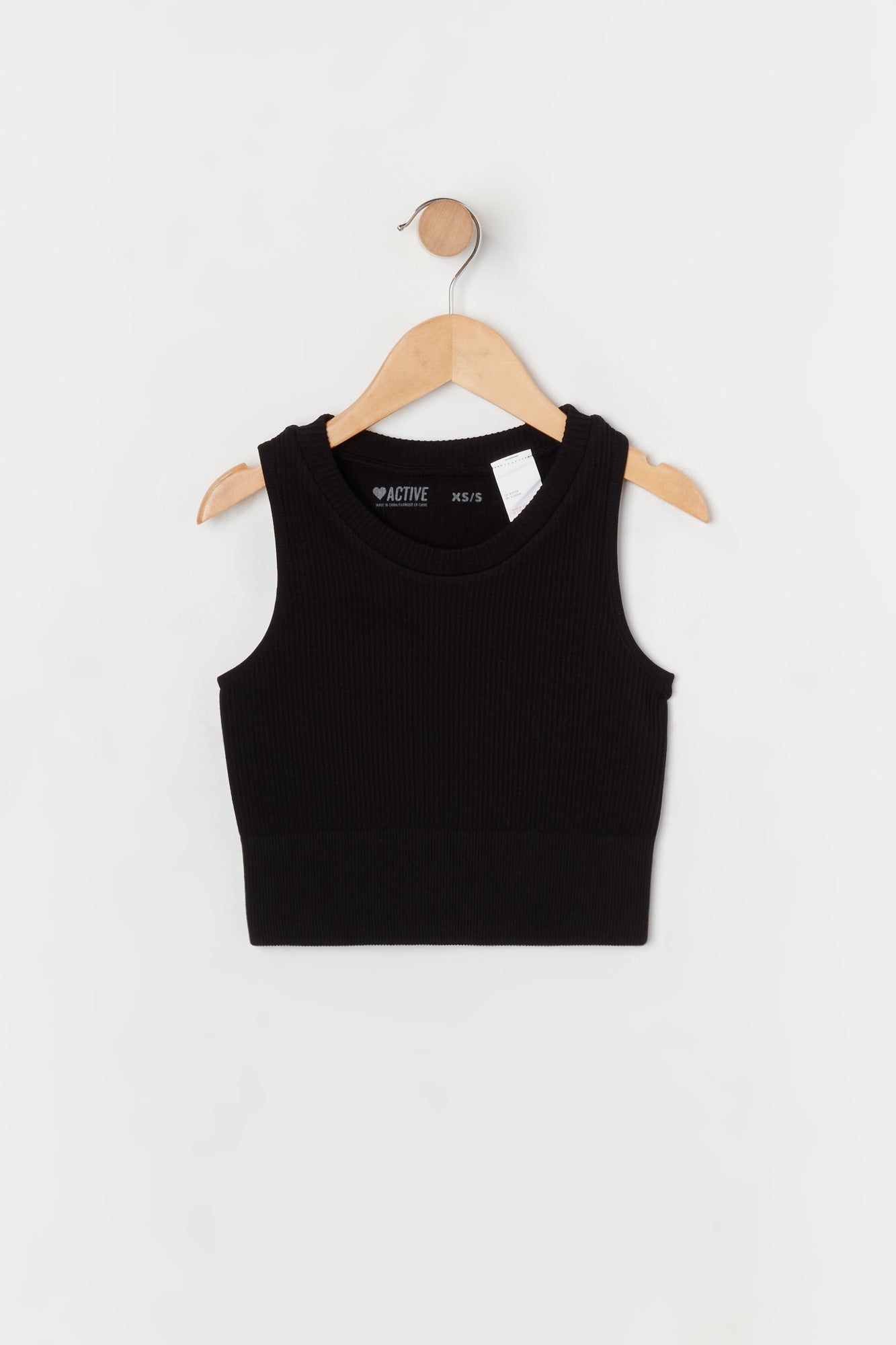 Girls Seamless Ribbed Tank sold by Urban Planet