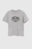 Chicago Graphic Washed Boyfriend T-Shirt sold by Urban Planet