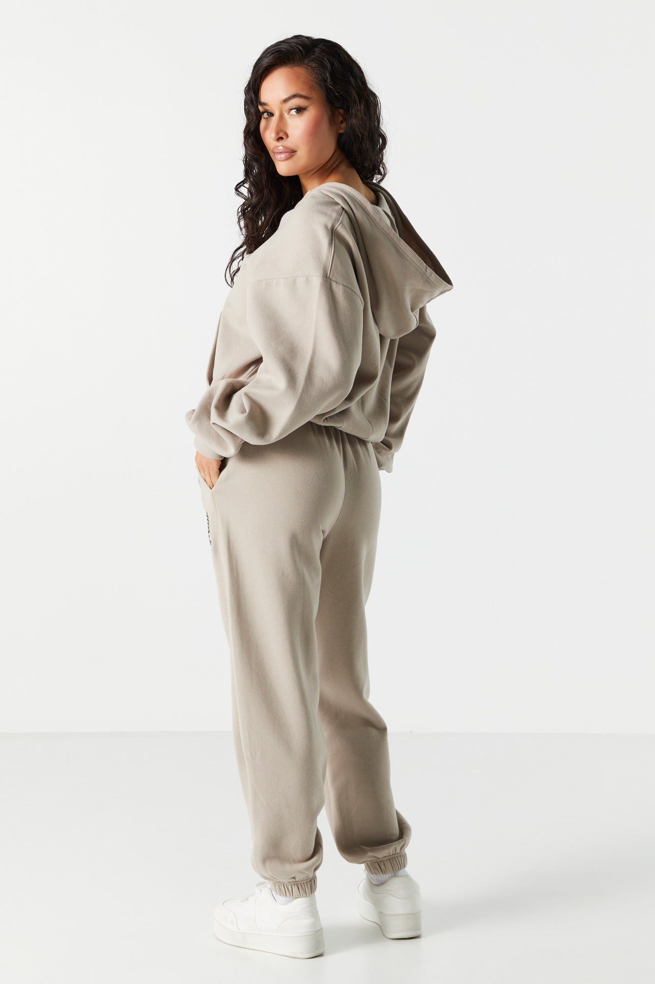 Embroidered Fleece Everyday Jogger sold by Urban Planet product image thumbnail 3