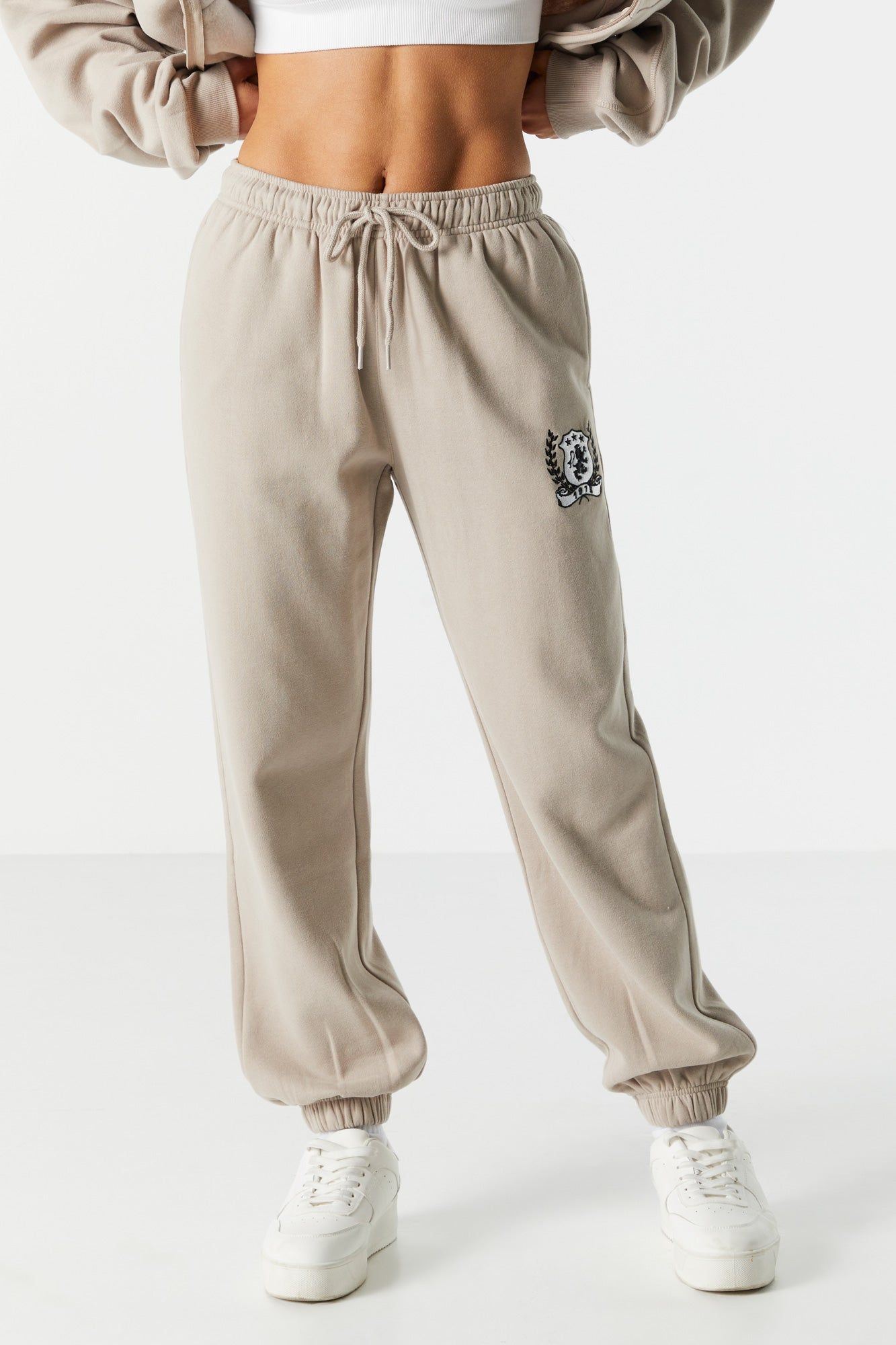 Embroidered Fleece Everyday Jogger sold by Urban Planet product image thumbnail 2