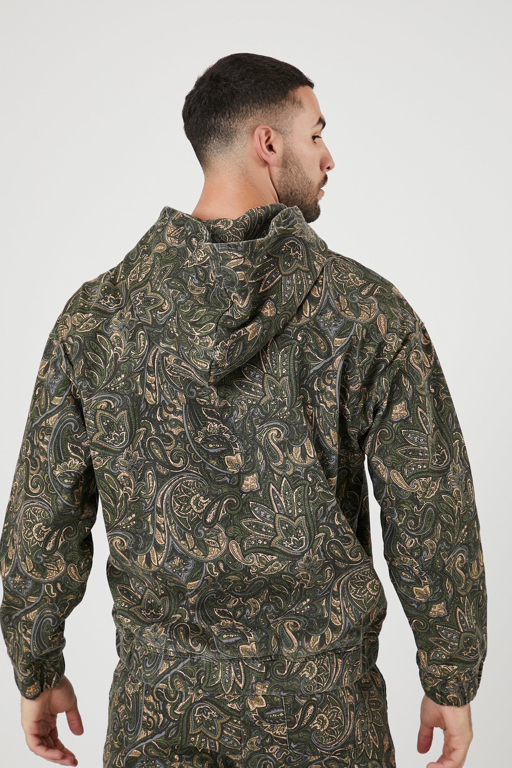 Paisley Print Hoodie sold by Urban Planet product image thumbnail 2