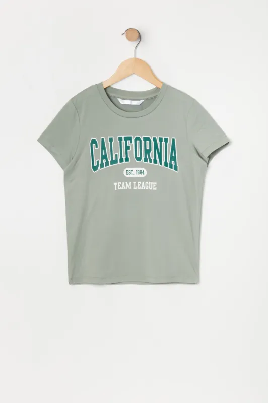 Girls California Graphic T-Shirt sold by Urban Planet