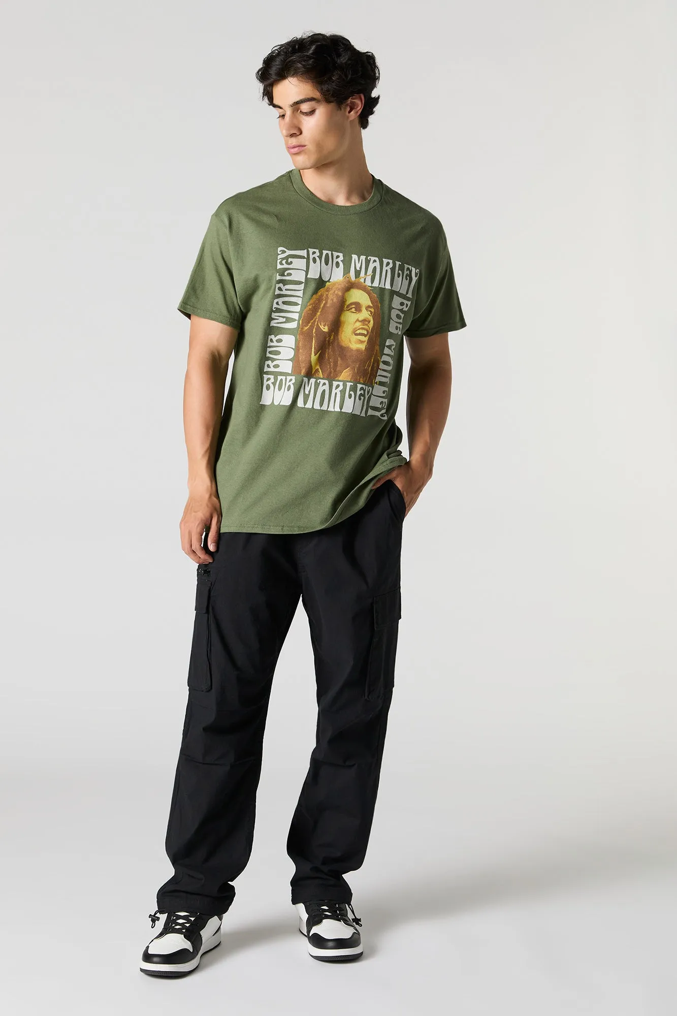 Bob Marley Graphic T-Shirt sold by Urban Planet product image thumbnail 2