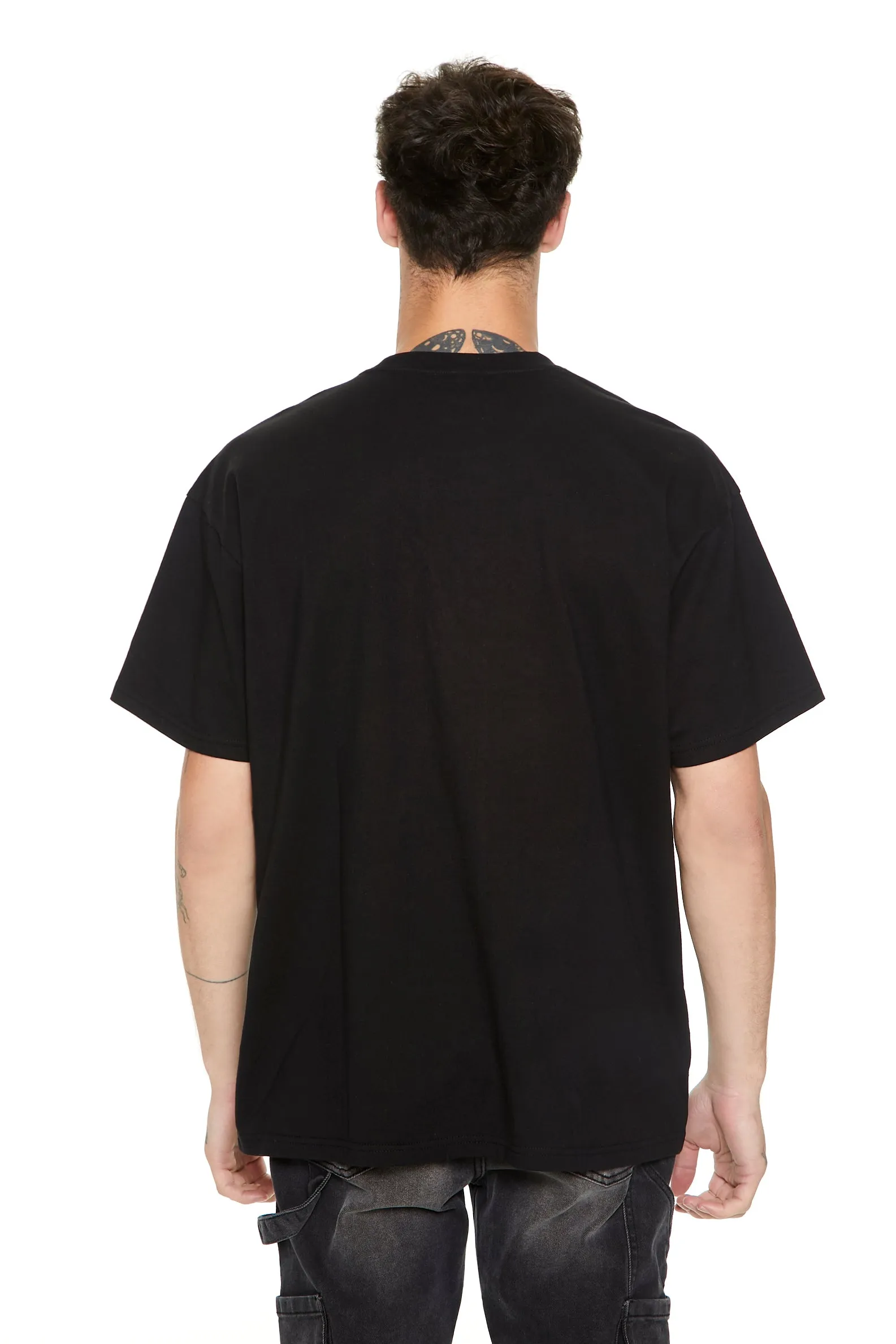 Metallic Chrome Dreams Graphic T-Shirt sold by Urban Planet product image thumbnail 2