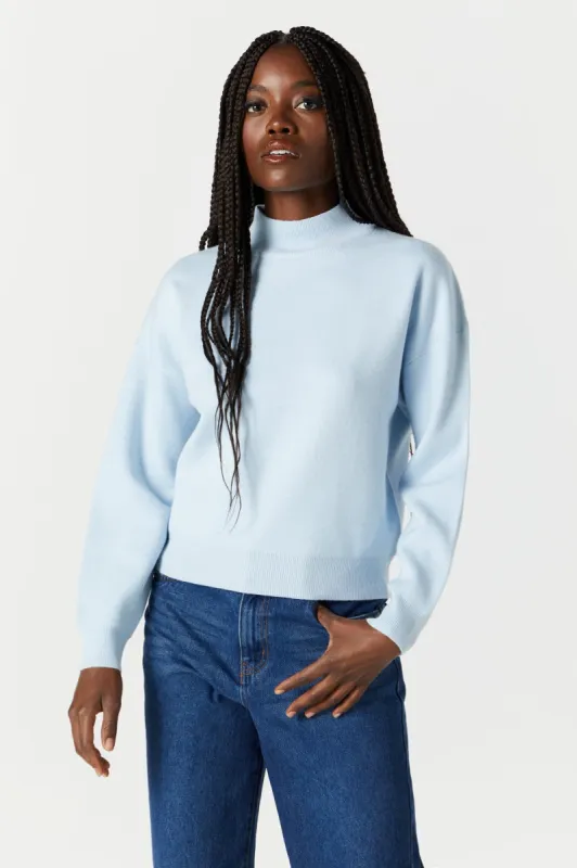 Mock Neck Sweater sold by Urban Planet