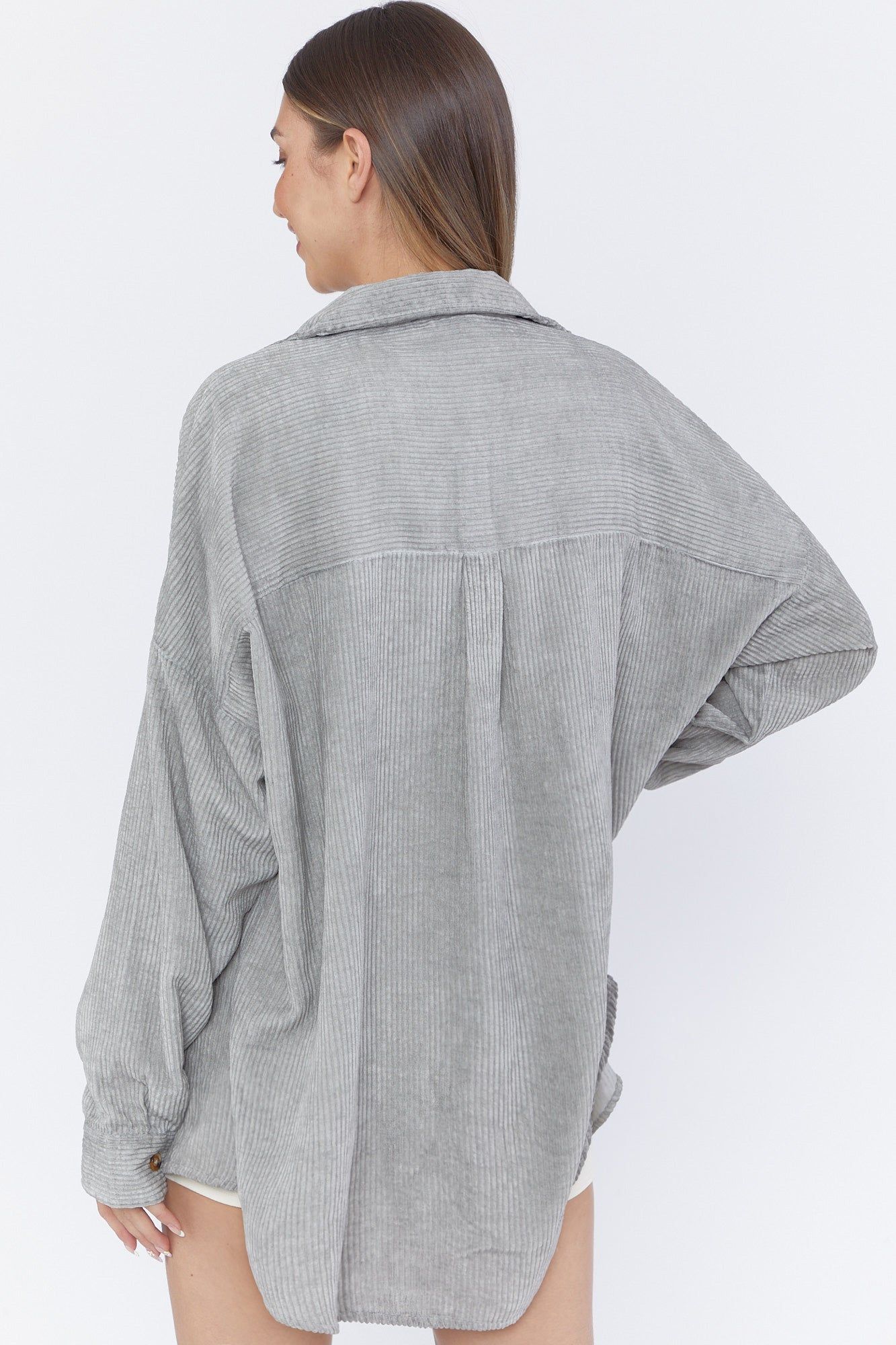 Button-Up Corduroy Top sold by Urban Planet product image thumbnail 5
