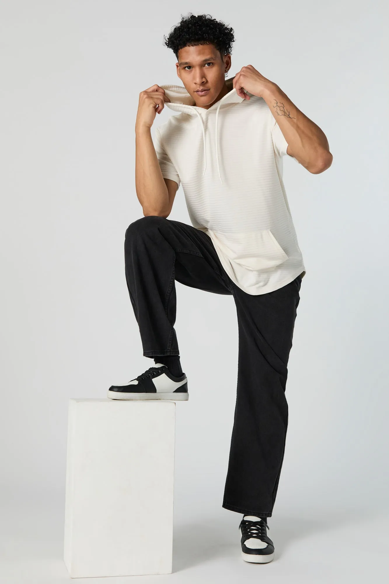 Short Sleeve Hoodie sold by Urban Planet