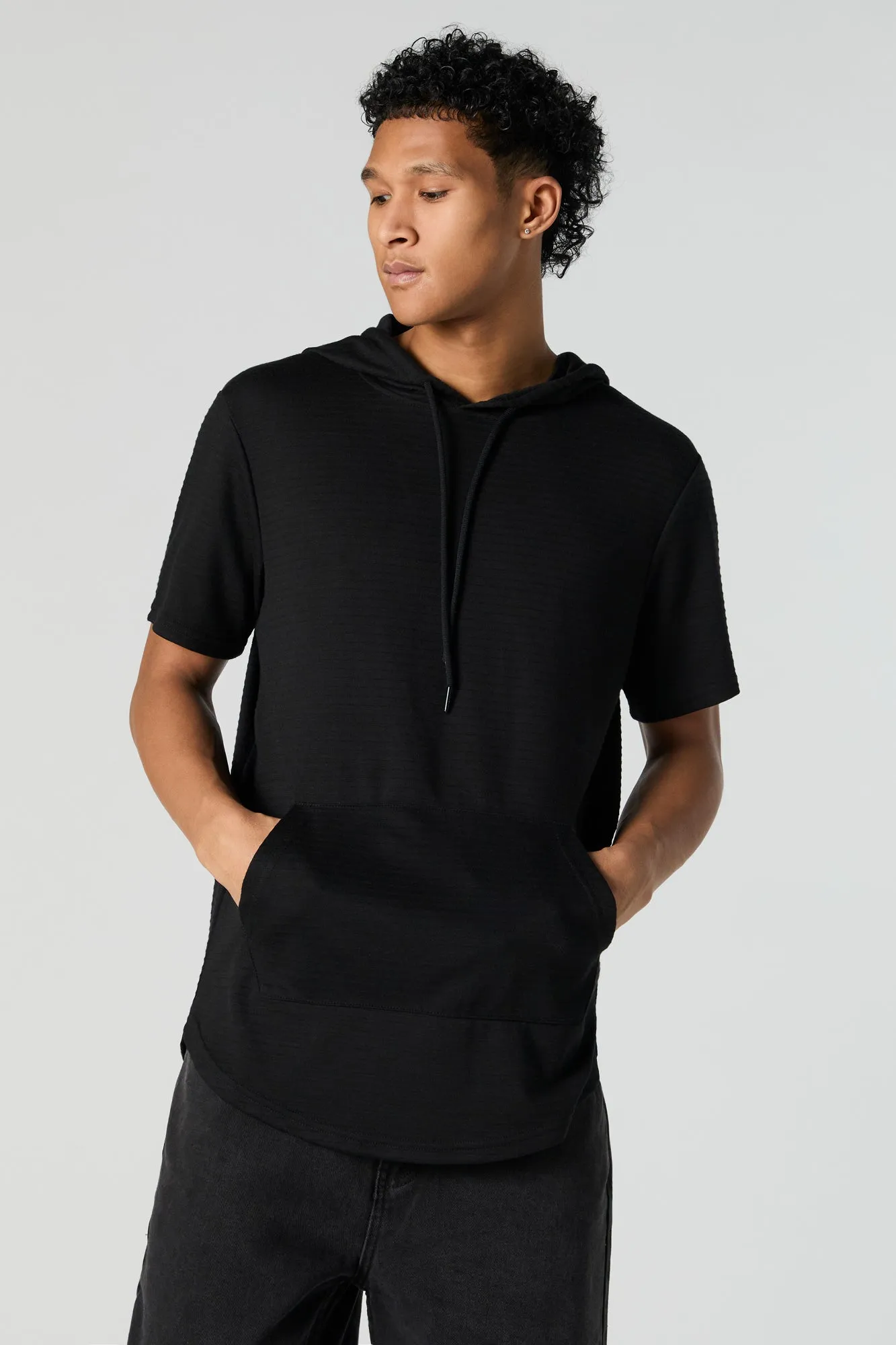 Short Sleeve Hoodie sold by Urban Planet product image thumbnail 5
