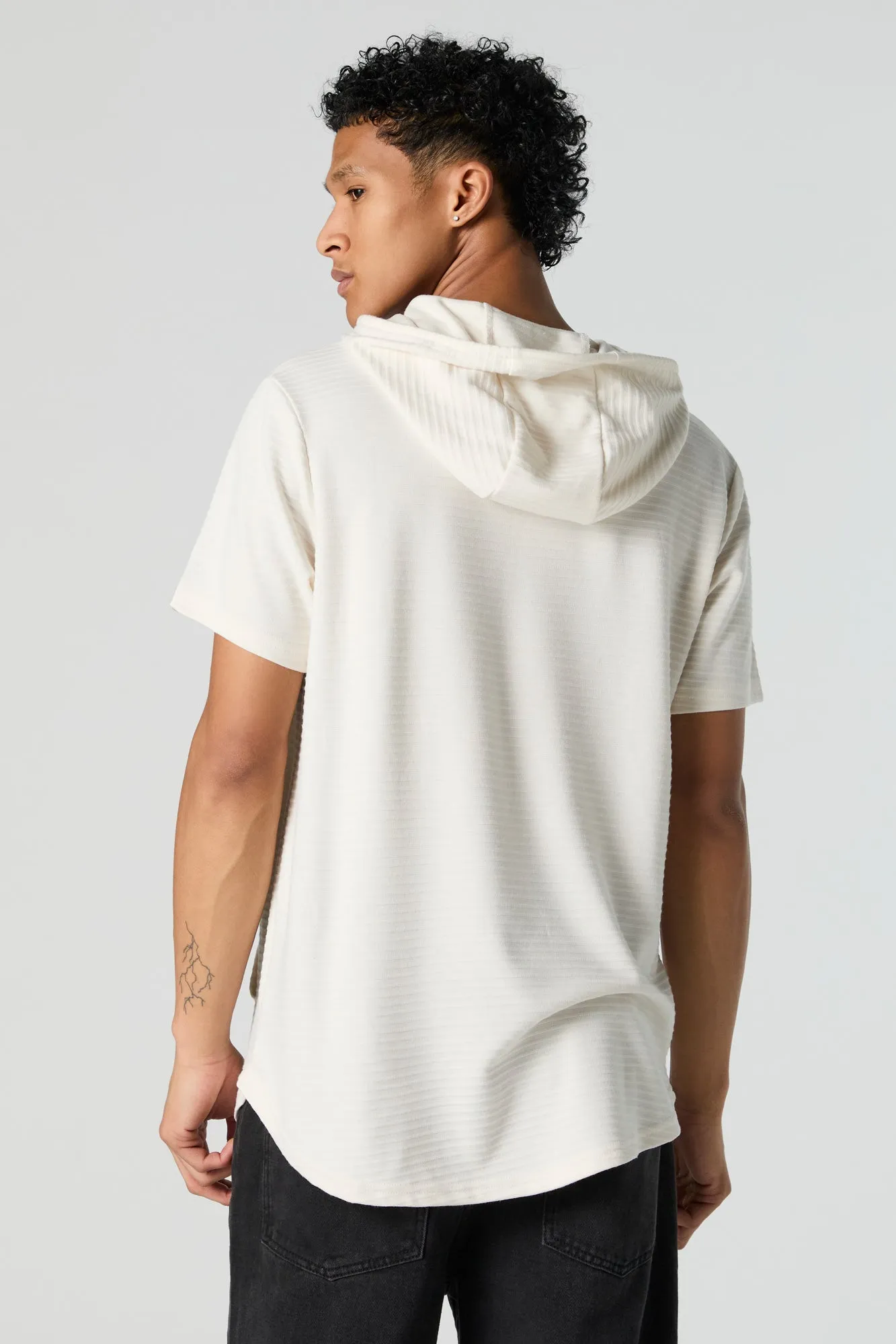 Short Sleeve Hoodie sold by Urban Planet product image thumbnail 3