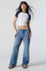 Low Rise Wide Leg Skater Jean sold by Urban Planet