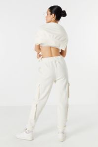 Pantalon de jogging cargo en molleton avec poches multiples sold by Urban Planet
