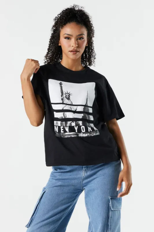 T-shirt à imprimé New York sold by Urban Planet