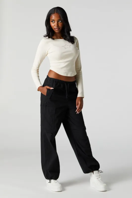 Canvas Parachute Cargo Pant sold by Urban Planet