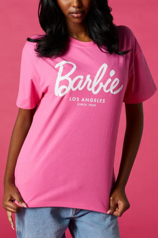 Barbie™  Los Angeles Graphic Boyfriend T-Shirt sold by Urban Planet